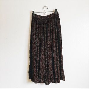 Vintage HerStyle Floral Midi Skirt